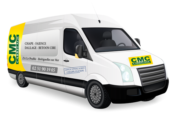 CAMIONETTE CMC CARRELAGE bretignolles sur mer