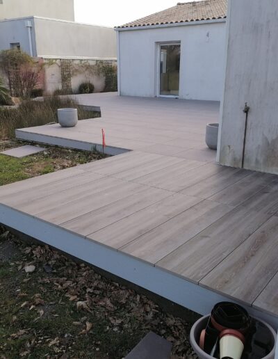 cmc carrelage terrasse bois suspendu